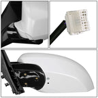 04-08 Nissan Maxima OEM Style Powered Heated Side Mirror Left
