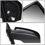 2007-2012 Nissan Sentra OEM Powered Paintable Mirror - Left