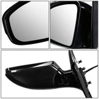 2013-2016 Nissan Pathfinder OEM Powered Side Mirror - Left - Black
