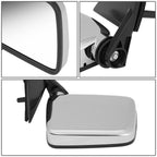1986-1997 Nissan Pickup OEM Manual Chrome Mirror - Right Side