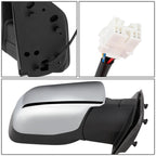 04-15 Nissan Titan/Armada & Infiniti QX56 Chrome Heated Power Mirror