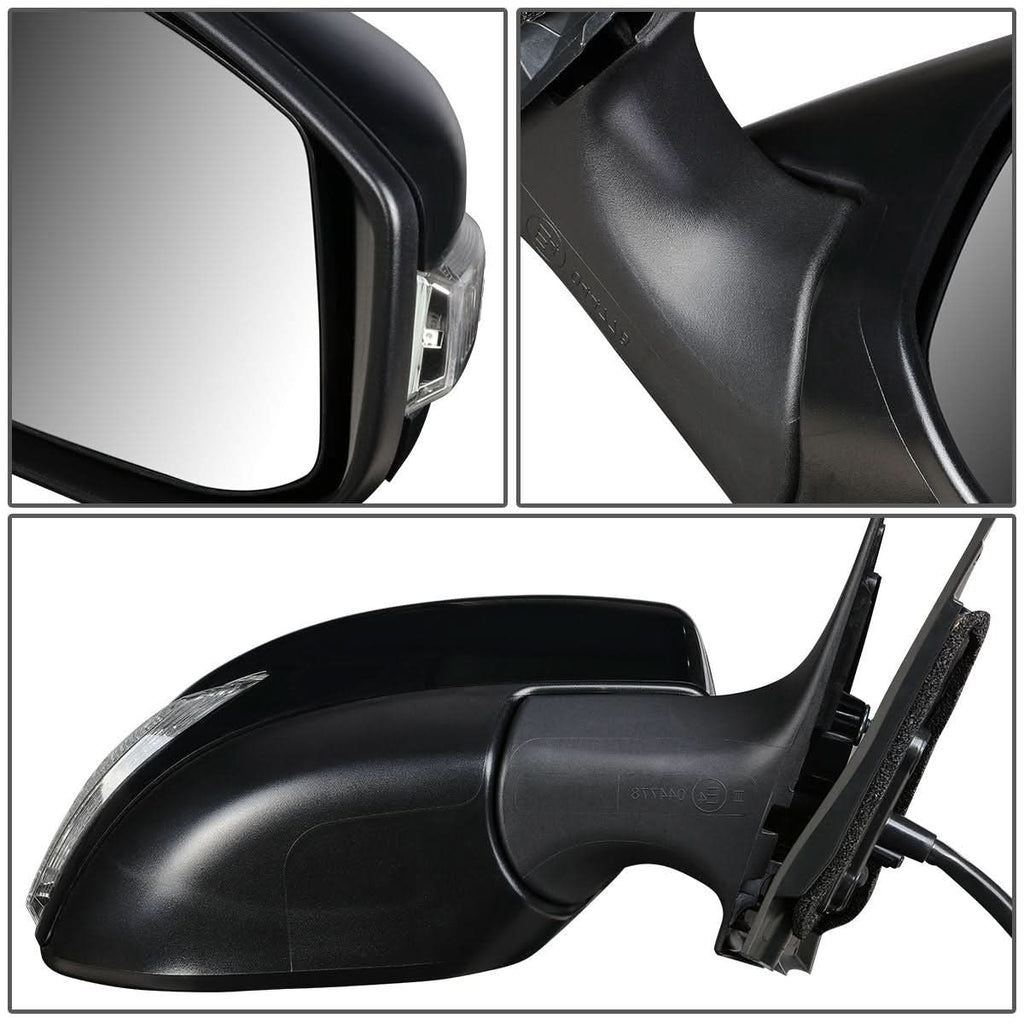 2013-2018 Nissan Altima OEM Powered Side Mirror - Right - Black