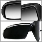 2011-2016 Scion tC OEM Powered Paintable Black Left Mirror
