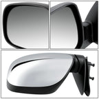 2000-2004 Toyota Tundra Power Folding Side Mirror Chrome Left