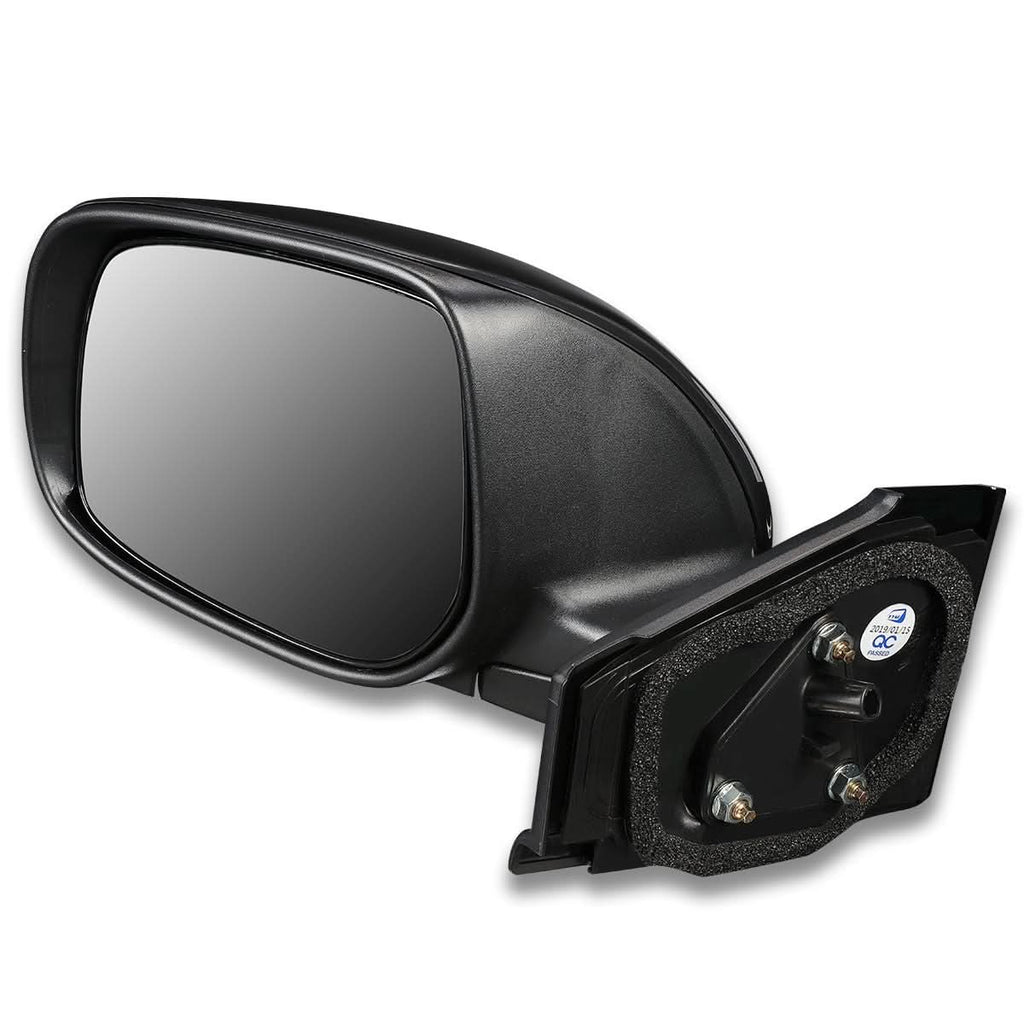 06-11 Toyota Yaris Hatchback OEM Style Manual Side Mirror - Black