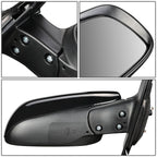 06-11 Toyota Yaris OEM Right Side Mirror Manual Textured Black