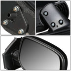 06-11 Toyota Yaris OEM Right Side Mirror Manual Textured Black