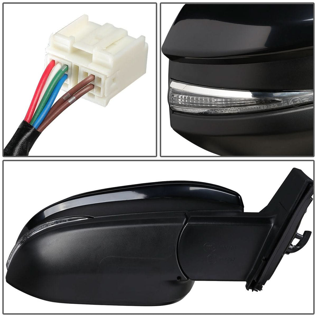2013-2015 Toyota RAV4 OEM Powered Heated Side Mirror Right Black