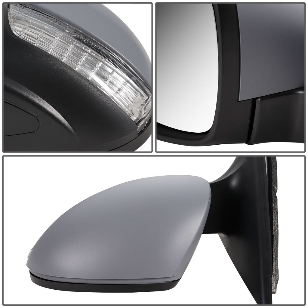2009-2011 Volkswagen Tiguan OEM Powered Heated Folding Side Mirror Left
