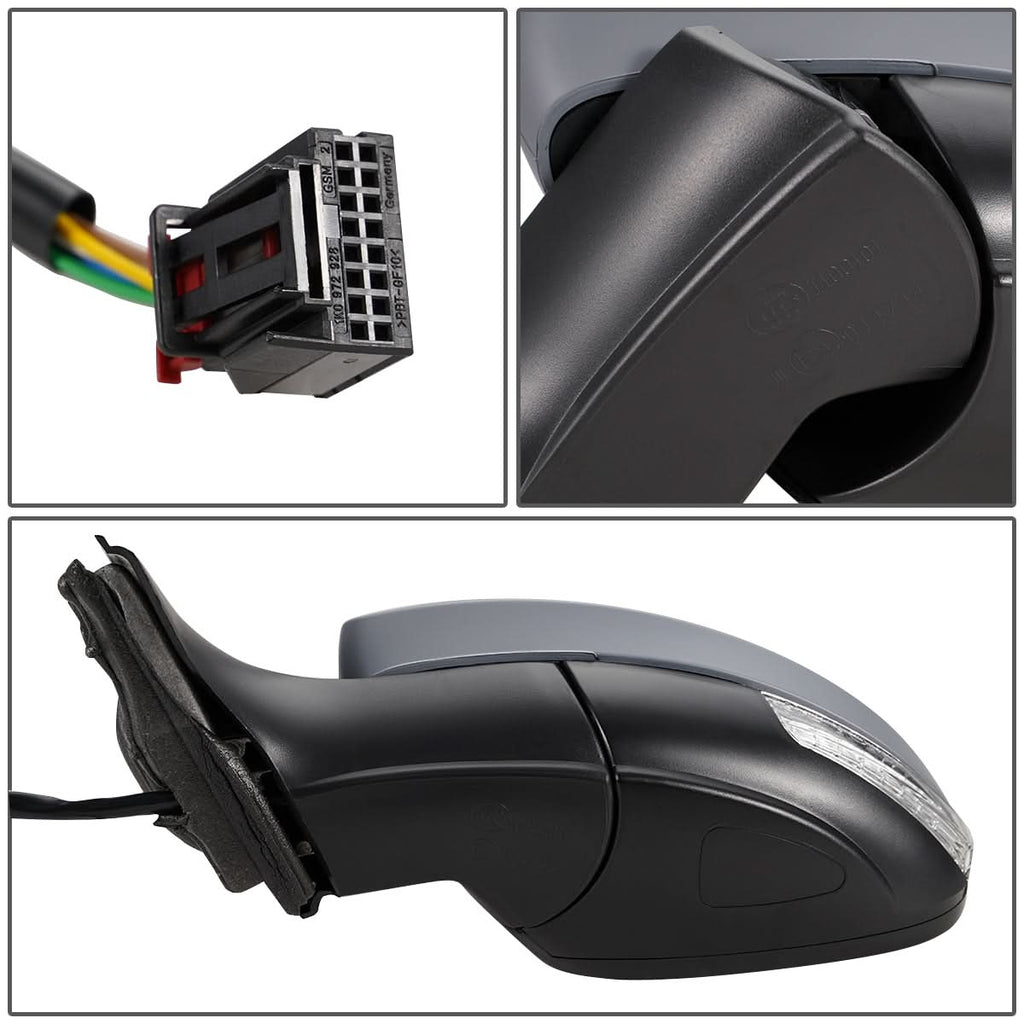 2009-2011 Volkswagen Tiguan OEM Powered Heated Folding Side Mirror Left