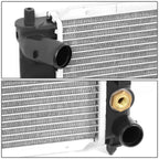 93-97 Mazda 626 / 92-97 MX-6 OEM Radiator Auto & Manual Trans