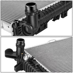 11-17 Audi A4/A5/A6/A7/Q5/S4/S5/Macan OEM Radiator V6 3.0L/3.6L