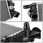 11-17 Audi A4/A5/A6/A7/Q5/S4/S5/Macan OEM Radiator V6 3.0L/3.6L