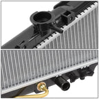 1995-1998 Mazda Protege OEM Radiator for Auto & Manual Transmission