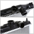 98-04 Nissan Frontier & Xterra OEM Radiator - Automatic Transmission