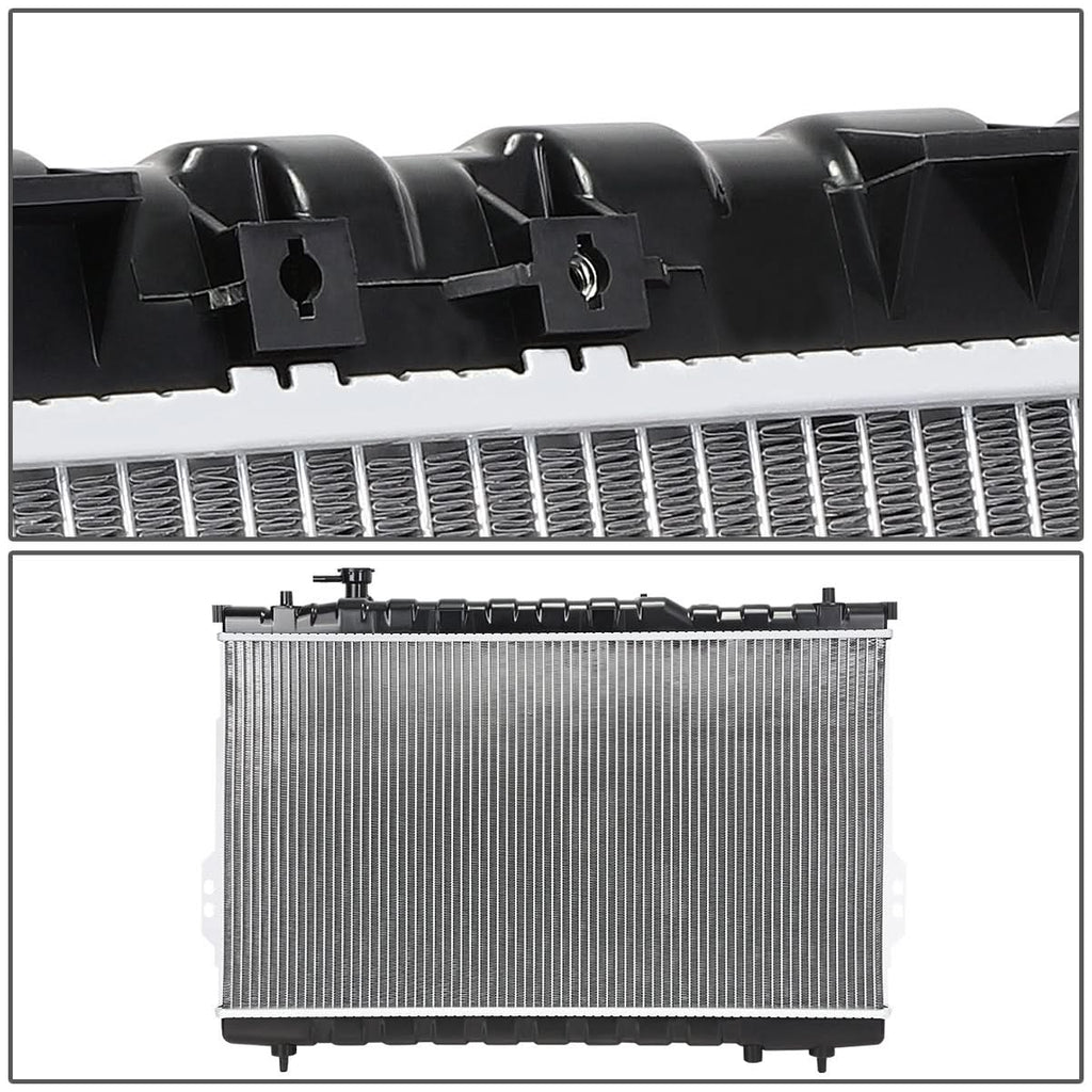 01-06 Hyundai Santa Fe OEM Radiator 2.4L 2.7L 3.5L Engine