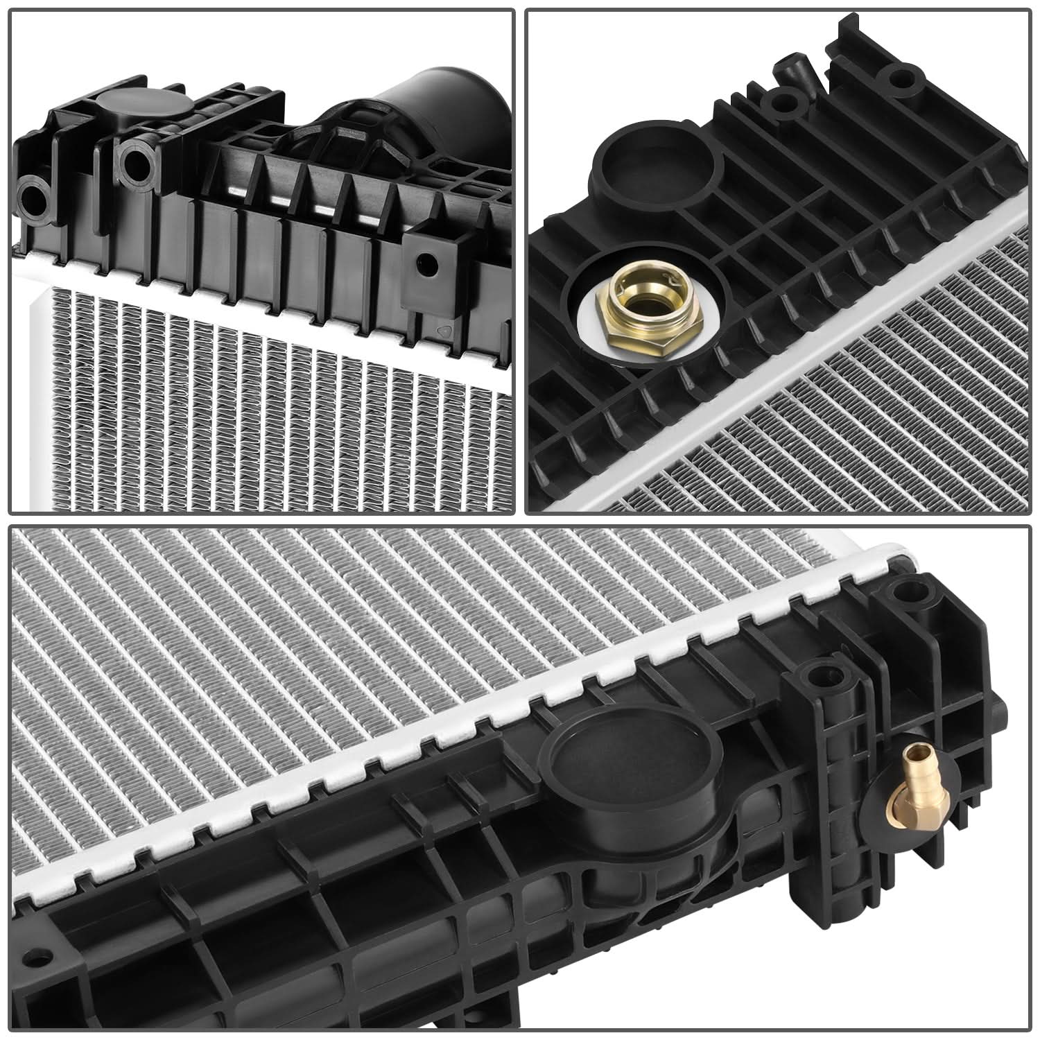 2006-2015 Freightliner M2 106 OEM Radiator with Passenger Side Outlet