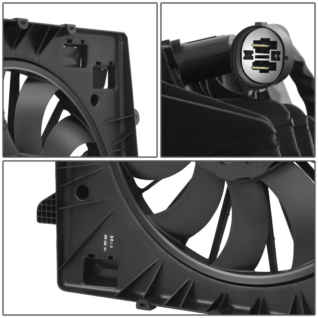 2017-2018 GMC Acadia OE Style Radiator Fan Without Tow Package
