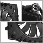 2017-2018 GMC Acadia OE Style Radiator Fan Without Tow Package