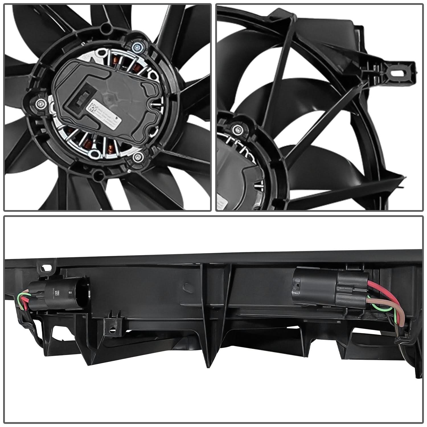 2022-2025 Ford Bronco & Ranger OE Style Radiator Fan - 3.0L Models