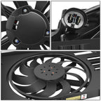 Ford Transit Connect OE Style Radiator Fan - 2.0L Engine Black