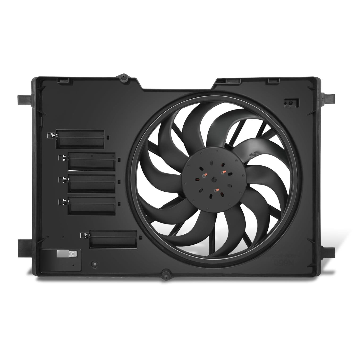 Ford Transit Connect OE Style Radiator Fan - 2.0L Engine Black