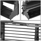 2013-2016 Ford Fusion Radiator Shutter Assembly - Matte Black