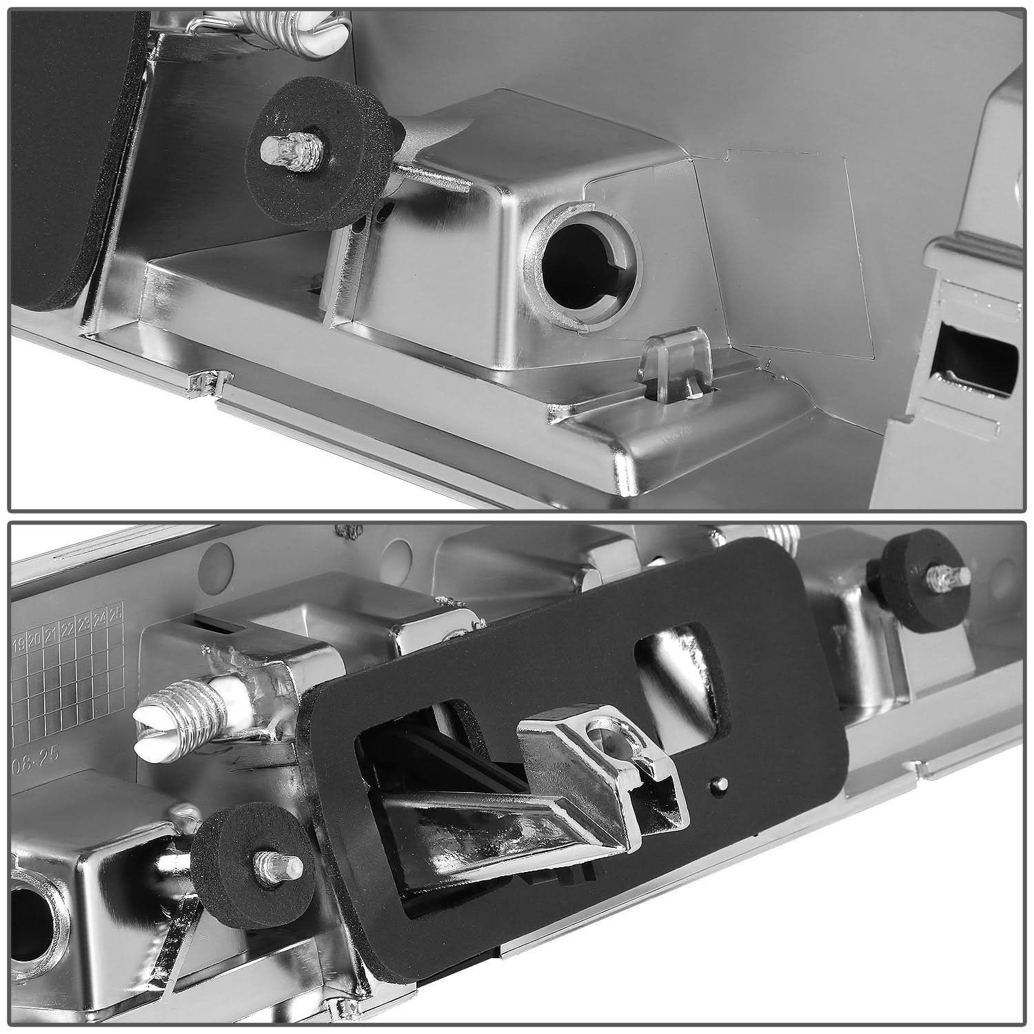 2007-2011 Dodge Nitro Chrome Door Handle Covers ABS