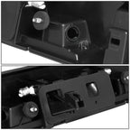 2007-2011 Dodge Nitro Door Handle Covers - Textured Black ABS