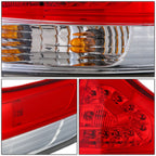 2011-2014 Toyota Sienna OE Style LED Tail Light - Right Side Red/Clear