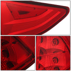 2018-2023 Honda Odyssey OE Style Tail Light - Red/Clear Lens