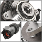 2009-2010 Ford F-150 Front Wheel Hub & Bearing Assembly Set 4WD 6-Lug
