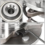 2009-2010 Ford F-150 Front Wheel Hub & Bearing Assembly Set 4WD 6-Lug