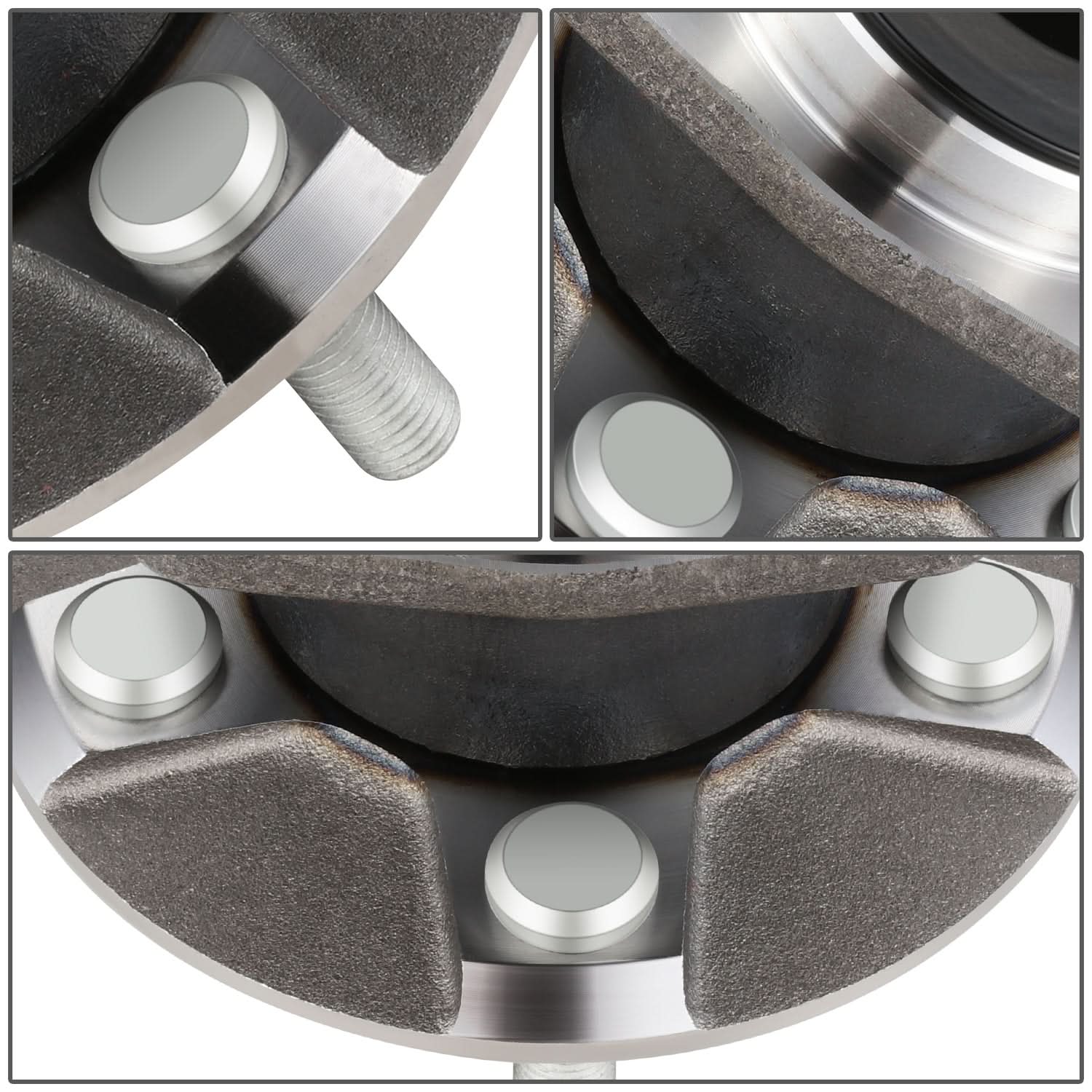 2003-2008 Toyota Corolla Wheel Hubs & Bearings Without 4 Wheel ABS