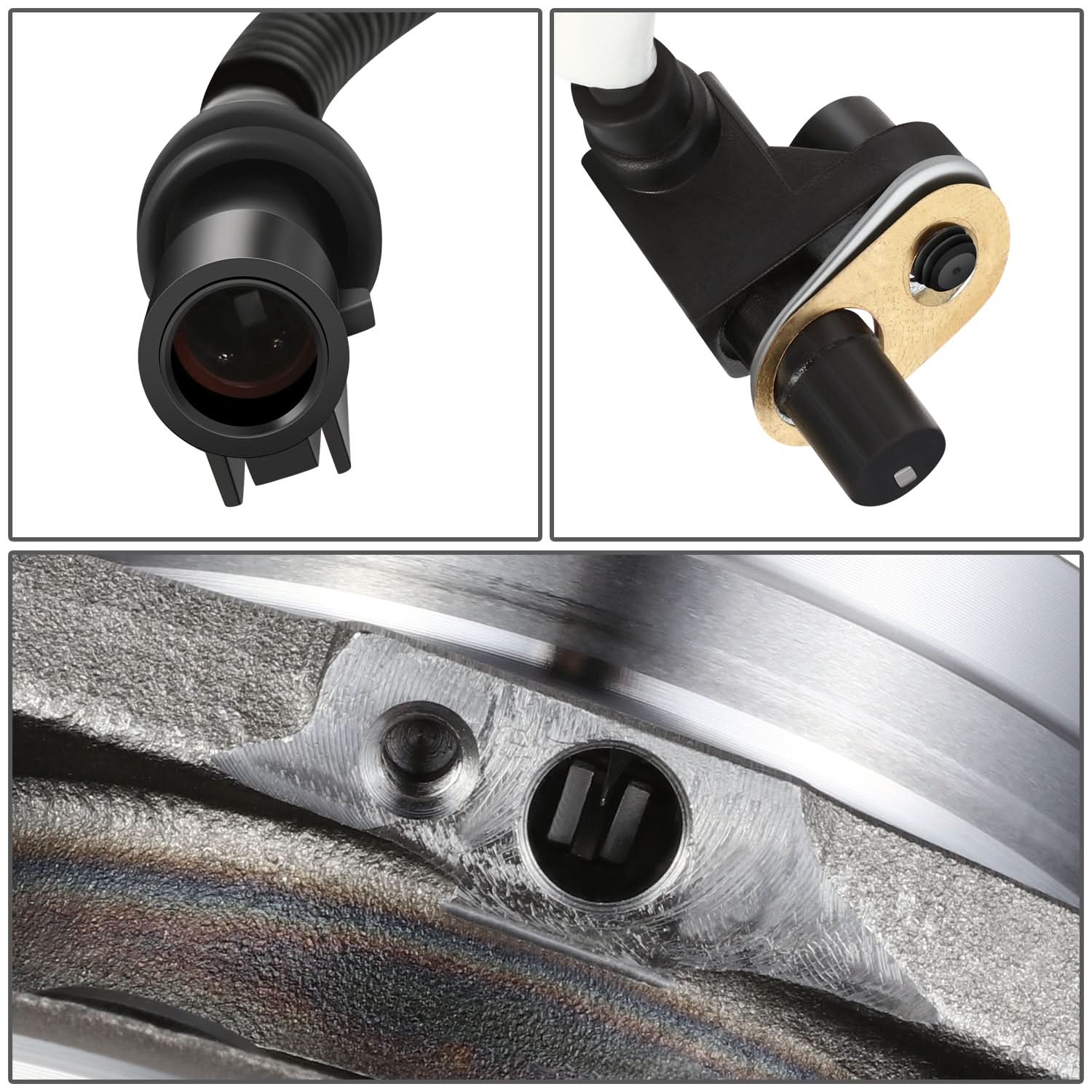 1997-2000 Ford F-150 4WD Wheel Hubs & Bearings with 4 Wheel ABS
