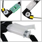 04-14 Audi A3 Window Motor & Regulator Set - Steel/Plastic