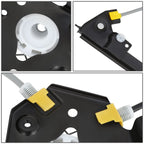 BMW 3-Series E90 4-Door Window Motor & Regulator Set