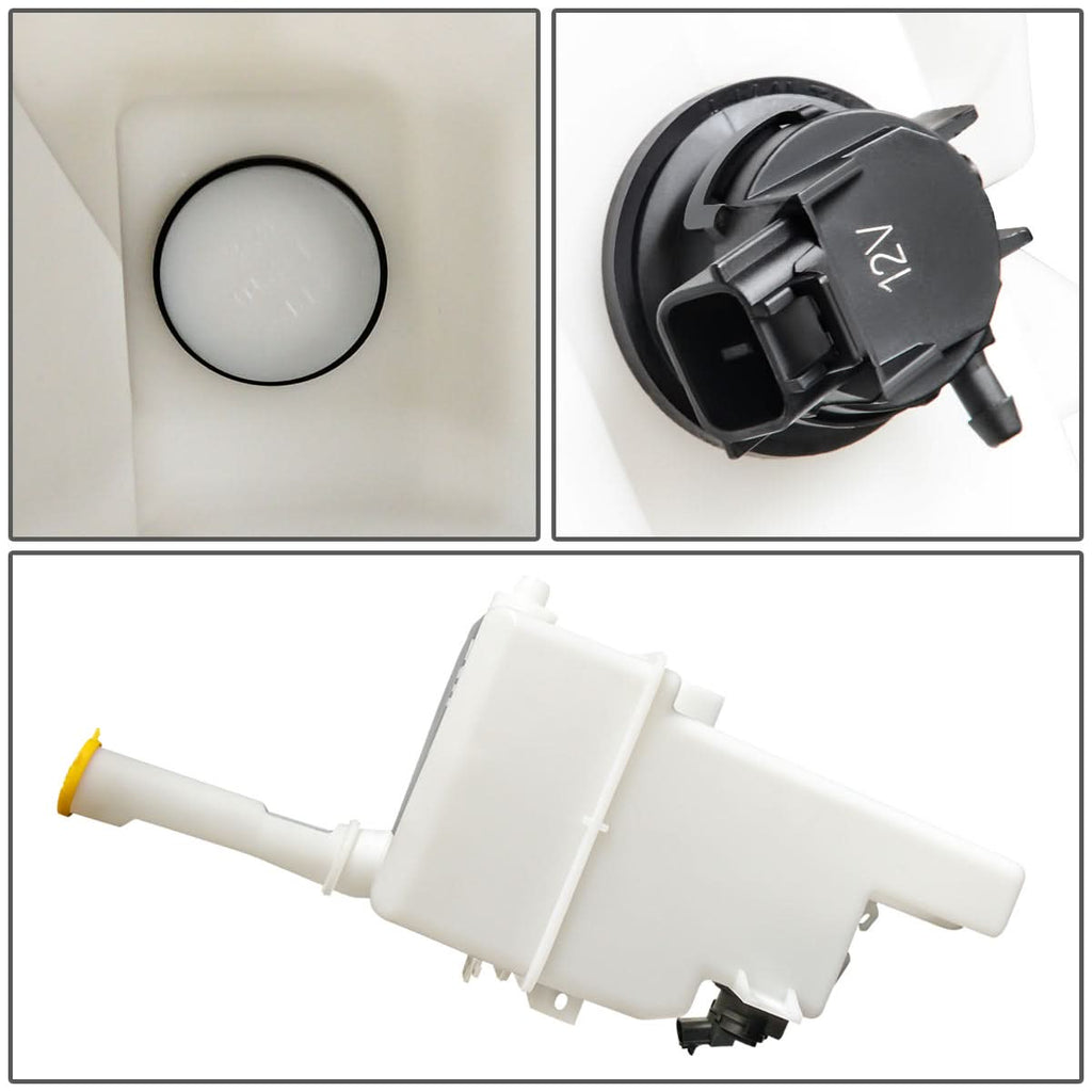 2006-2007 Mazda 6 Windshield Washer Pump - Turbo Models White