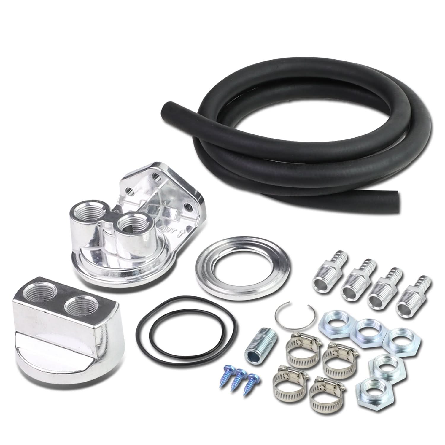 79-04 Ford Mustang Oil Filter/Cooler Relocation Kit