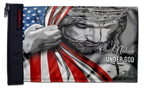 One Nation 12"x18" Forever Wave Flag for Jeep Wrangler JKU 4-Door 2007-2018