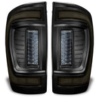 Oracle Lighting 16-23 Gen 3 Toyota Tacoma Black Series Flush Style LED Tail Lights