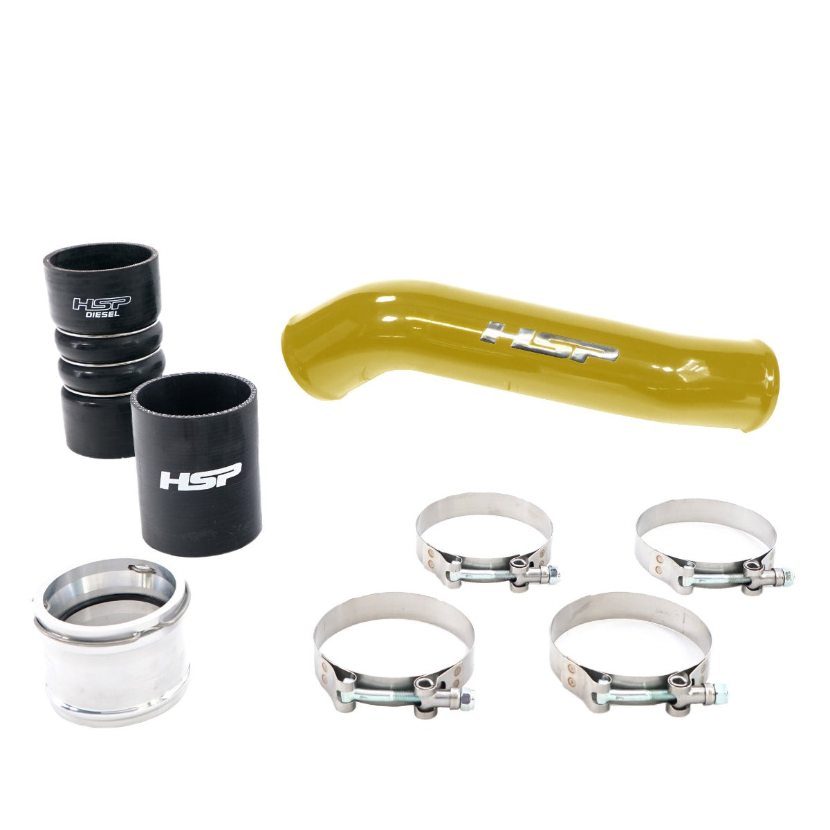 HSP Replacement Hot Side Tube For 2011-2022 Ford Powerstroke F250/350 6.7 Liter-Illusion Cherry