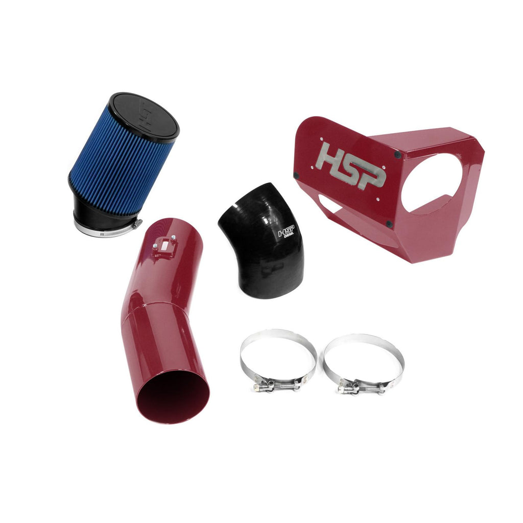HSP Cold Air Intake For 2020-2022 Ford Powerstroke F250/350 6.7 Liter-Illusion Cherry