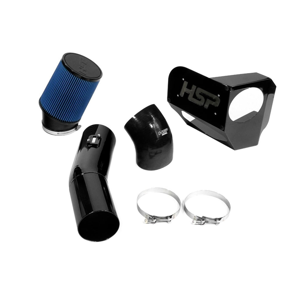 HSP Cold Air Intake For 2020-2022 Ford Powerstroke F250/350 6.7 Liter-Silk Stain Black