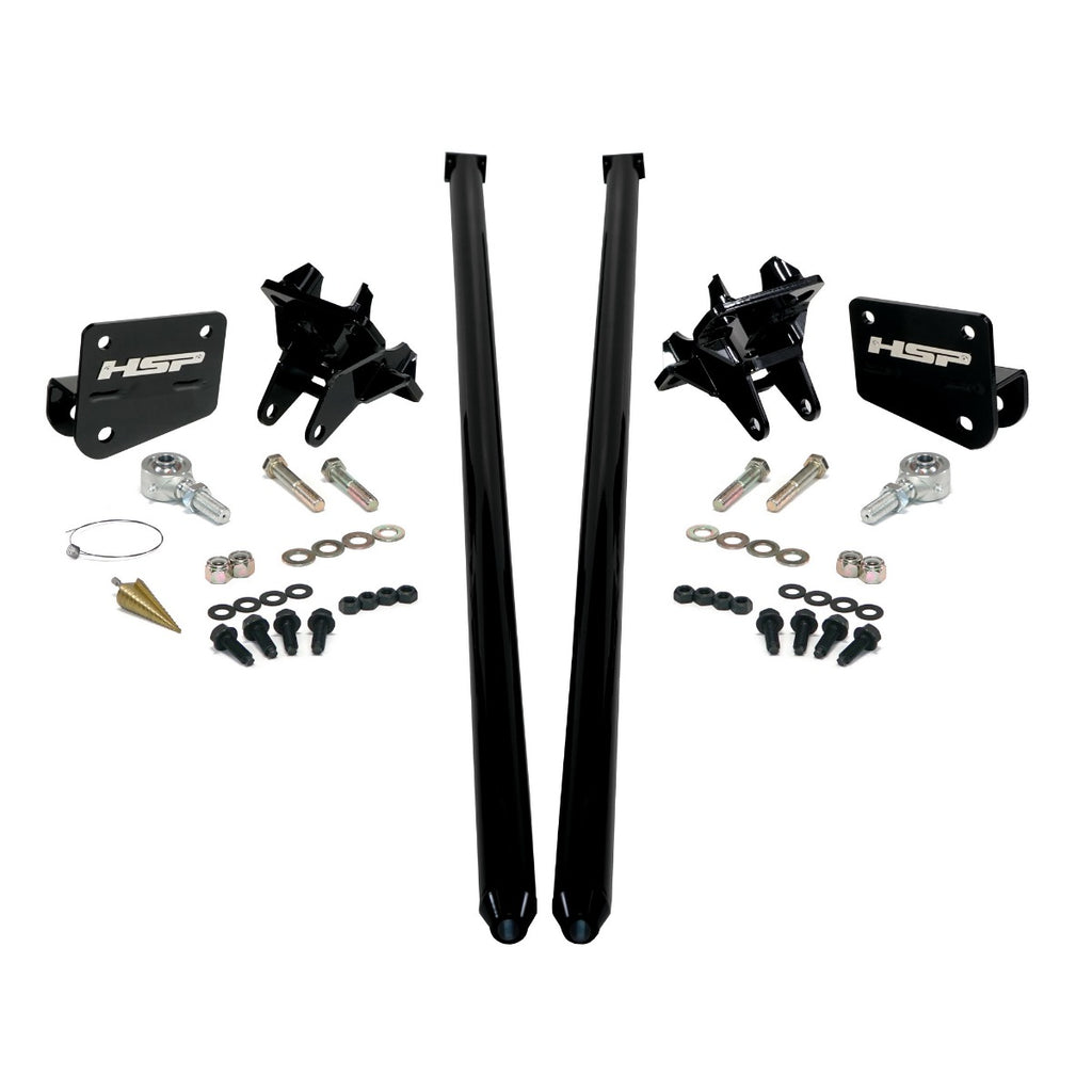 HSP Traction Bars For 2011-2017 Ford Powerstroke 6.7 Liter F350 DRW Regular Cab Long Bed Illusion Blueberry