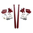 HSP Traction Bars For 2011-2017 Ford Powerstroke 6.7 Liter F350 DRW Regular Cab Long Bed-Illusion Cherry