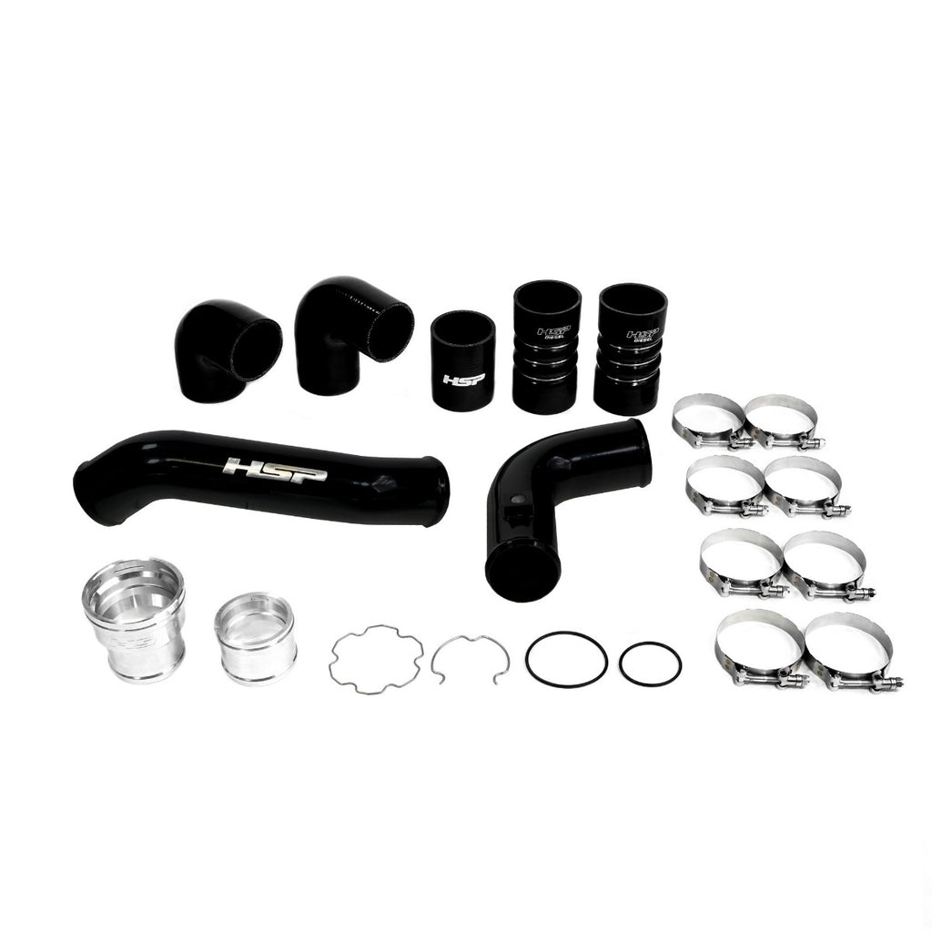 HSP Intercooler Bundle Kit For 2011-2022 Ford Powerstroke F250/350 6.7 Liter-Silk Stain Black