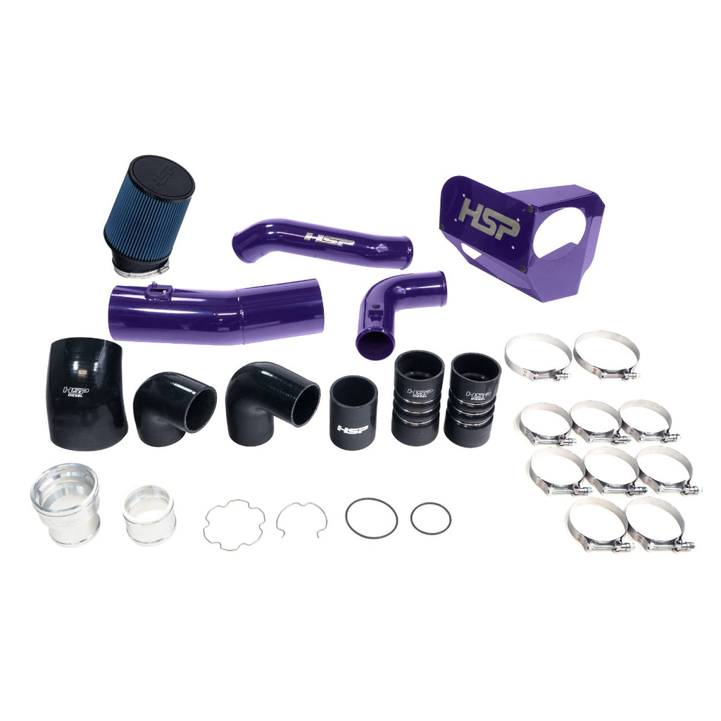 HSP Intake And Intercooler Bundle Kit For 2020-2022 Ford Powerstroke F250/350 6.7 Liter-Illusion Purple