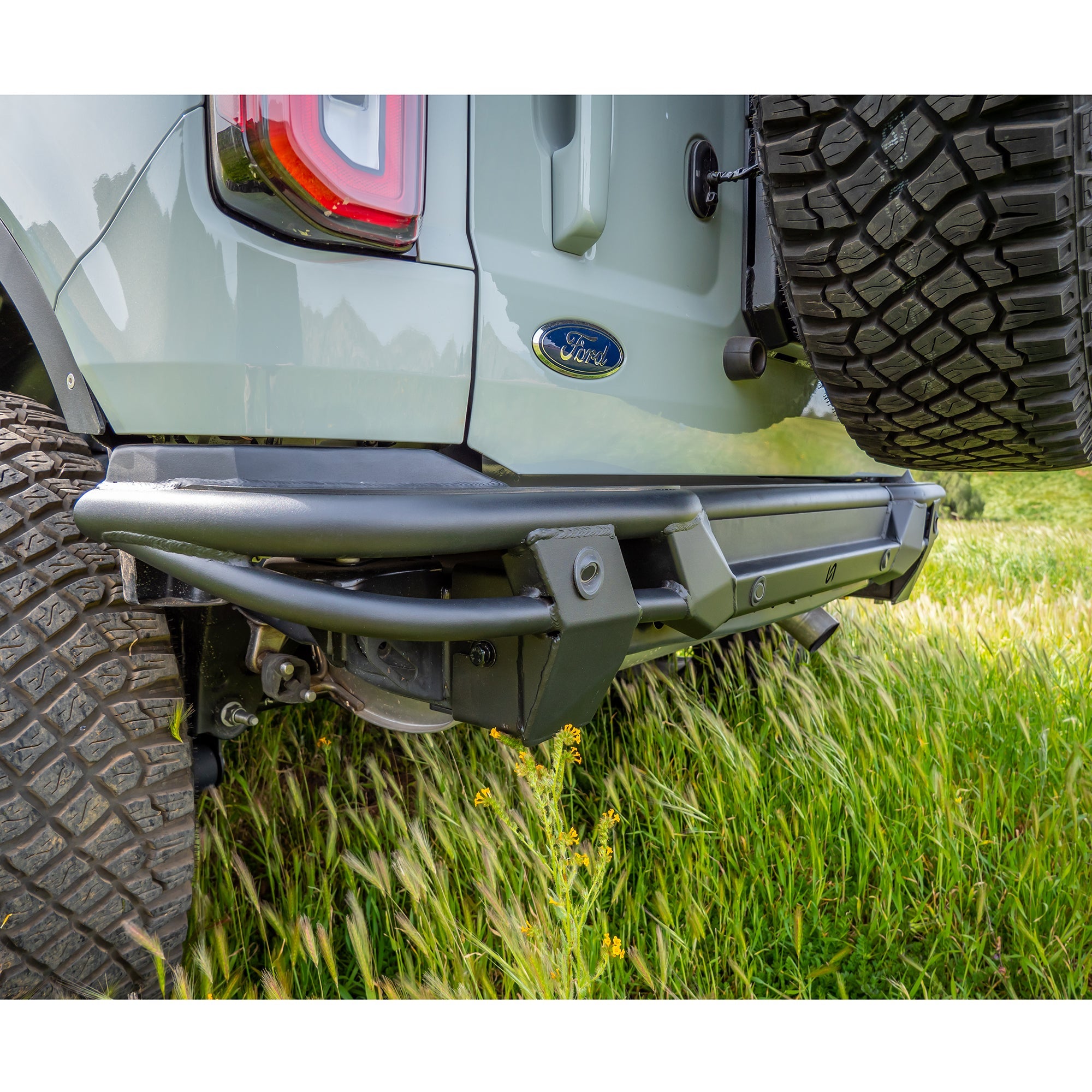 2021+ Ford Bronco Baja Rear Bumper - Turn Offroad
