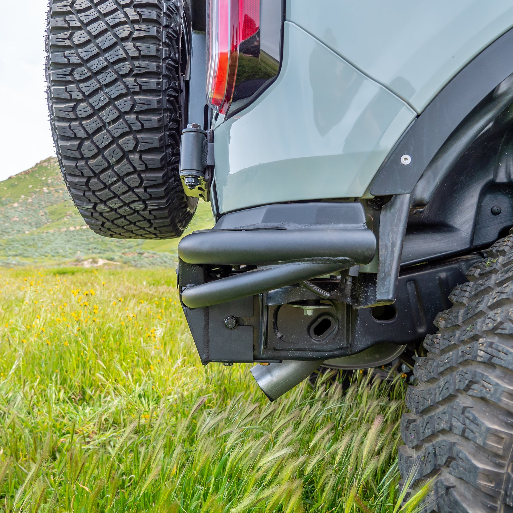 2021+ Ford Bronco Baja Rear Bumper - Turn Offroad